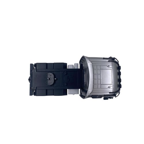 Huina Toys 1522 1/18 2.4g 9ch Rc Car Flatbed Trailers Excavator Truck Engineering Vehicles Led Light Sound Rtr Transport Remote Control Models-Générique