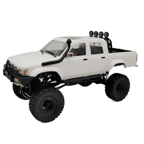 Wpl C64-1 Rtr 1/16 2.4g 4wd Rc Voiture Rock Crawler Led Light Escalade Hors Route Camion Modèles De Véhicules À L'échelle Complète Les Jouets Proportionnels-Générique