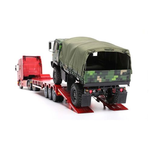 Orlandoo Hunter Oh32n02 Kit Diy 1/32 Rc Voiture Plate-Forme De Remorque De Semi-Remorque Démontée Camionnette Miniatures Modèles De Véhicules Jouets Blancs-Générique