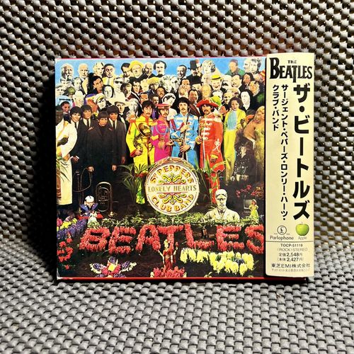 The Beatles - Sgt. Pepper'S Lonely Hearts Club Band [Cd - Japan Press - Slip Case - Apple Records Tocp 51118 - Mint/Nm With Obi & Insert] Pop Rock Psyche