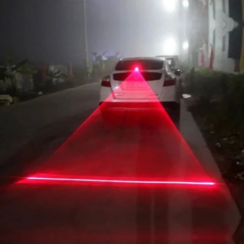 Feu Antibrouillard À Laser Led Pour Voiture Feu Arrière De Moto Lampe D'avertissement De Freinage Du Véhicule Feu De Freinage De Feux De Brouillard De Voiture