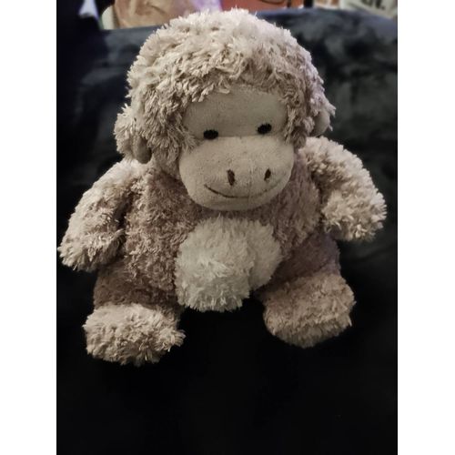 Peluche singe beige/crème vintage années 90 les petites Marie.