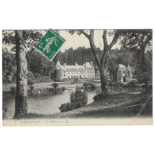 Carte Postale Naqueville , Le Château