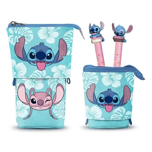 Karactermania - Lilo & Stitch - Trousse Pop Up Lilo & Stitch Avec 2 Stylos À Bille Effaçable À Encre Gel