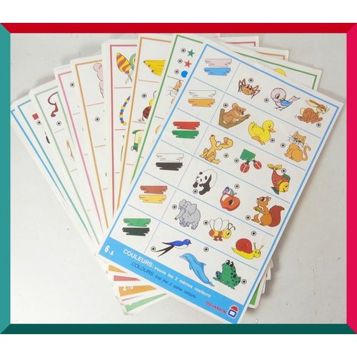 Pièces De Rechange Jeu Pour Enfants - Premiers Pas : 24 Fiches Recto Verso - Dujardin