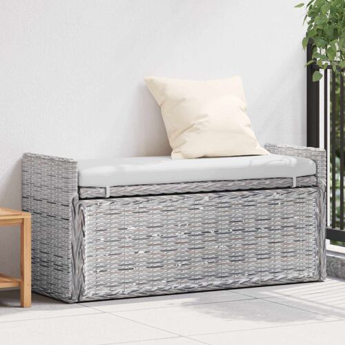 Vidaxl Banc De Rangement Blanchiment 110 X 40 X 50 Cm Rotin