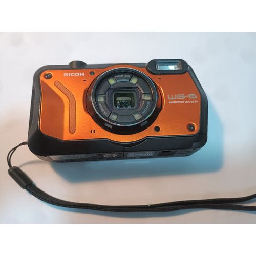 APN Compact étanche RICOH WG-6 Orange 20 MP
