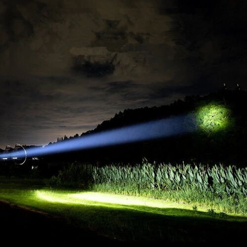 Xpg + Cob Capteur Phare Trois Lumières Source Forte Lumière Pêche Phare Rechargeable Extérieur Super Lumineux Monté Sur La Tête Led