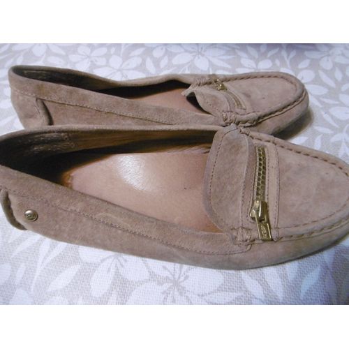 Ugg Mocassins Cuir Daim T 38