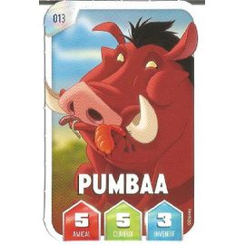 Carte Disney -Leclerc 2025 - N°13 - Pumbaa