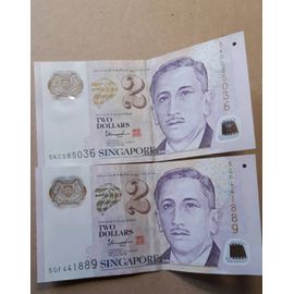 2 X 2 Dollars Singapore