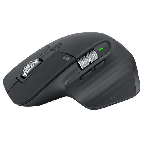 Logitech Master Series MX Master 3S - Édition Bluetooth - souris - ergonomique - pour droitiers - optique - 7 boutons - sans fil - Bluetooth - graphite