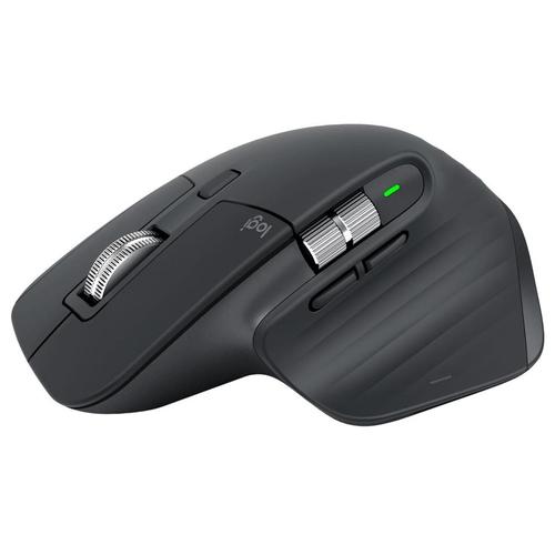 Logitech Master Series MX Master 3S - Édition Bluetooth - souris - ergonomique - pour droitiers - optique - 7 boutons - sans fil - Bluetooth - graphite
