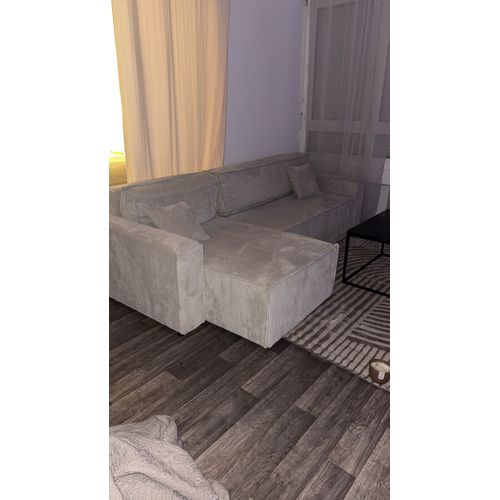 Canapé 4 places convertible avec angle réversible