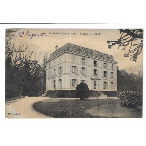 Carte Postale Chartrettes , S.-Et-M. , Château Des Tilleuls