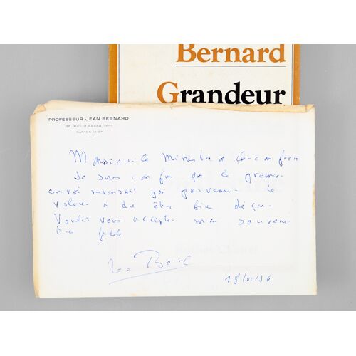Grandeur Et Tentations De La Médecine [ Livre Signé Par L'auteur - Envoi À Maurice Druon ]