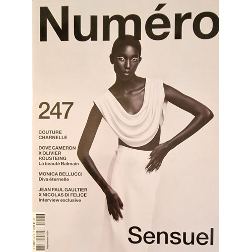 Numéro 247 Sensuel Monica Bellucci / Jean Paul Gaultier / Dove Cameron / X Olivier / Rousteing