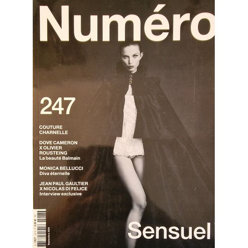 Numéro 247 Sensuel Monica Bellucci / Jean Paul Gaultier / Dove Cameron / X Olivier / Rousteing