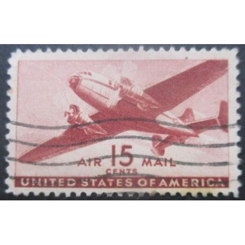 Etats-Unis Poste Aérienne N°29 Avion Oblitéré