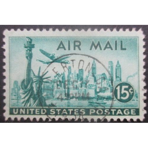 Etats-Unis Poste Aérienne N°37 Oblitéré