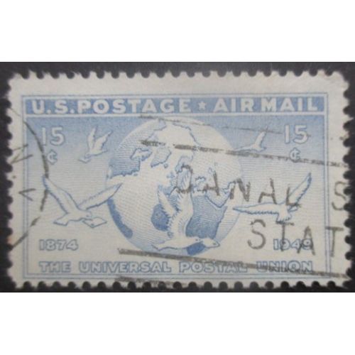 Etats-Unis Poste Aérienne N°42 Upu Oblitéré