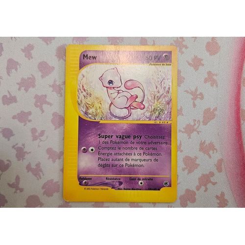 Mew Rare - Pokémon 55/165 Expédition Fr