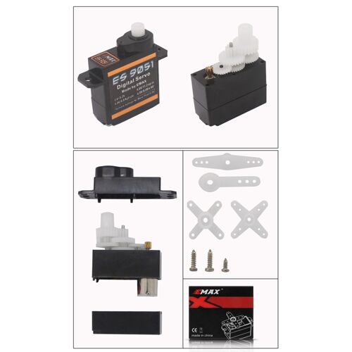 Emax Es9051 Mini Servo Numérique Pour Modèle Rc ( 1 Pc Variant )-Générique