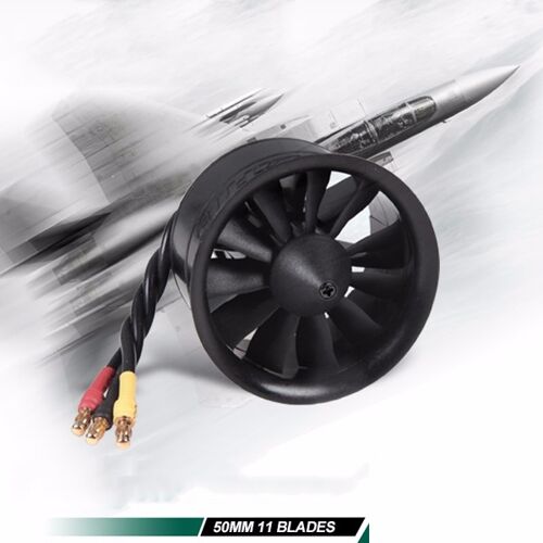 Fms 50mm Edf Ventilateur Caréné À 12 Pales Avec 2627 Kv4500 Kv5400 3s 4s Sans Balais Moteur-Générique
