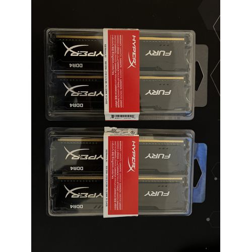Barrettes de Ram 4x4 Go DDR4 KINGSTON Hyper x