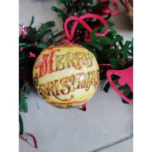 Déco noël façon d'antan