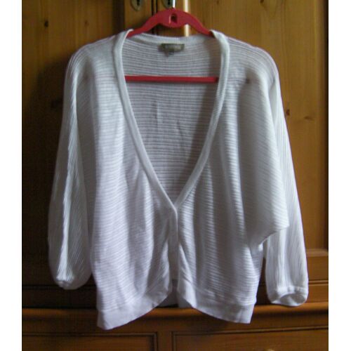 Gilet Blanc In Extenso - Taille Xxl