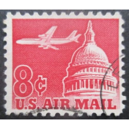 Etats-Unis Poste Aérienne N°61 Oblitéré