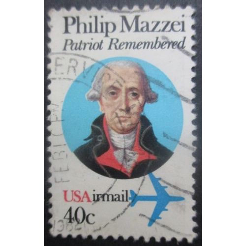 Etats-Unis Poste Aérienne N°92 Mazzei Oblitéré