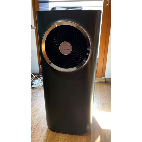Klarstein Mini Climatiseur Mobile Silencieux Portable 5 en 1, Purificateur et Élimination des Odeurs, Mode Nuit, Déshumidificateur d'Air, Faible Conso, 10K BTU