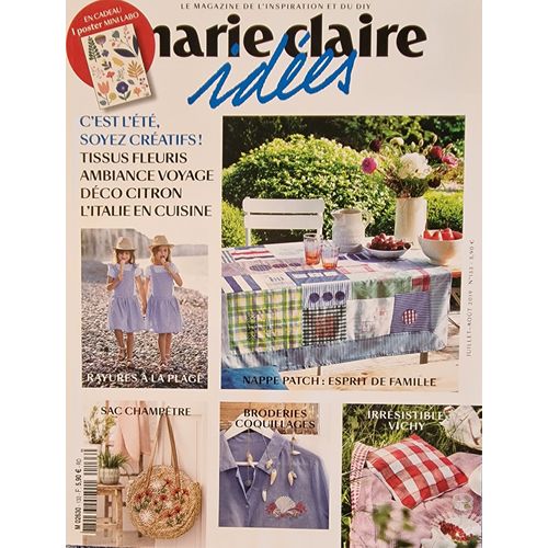 Marie Claire Idées 133 C'Est L’Été , Soyez Créatifs !