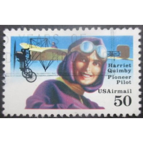 Etats-Unis Poste Aérienne N°121 Quimby Oblitéré
