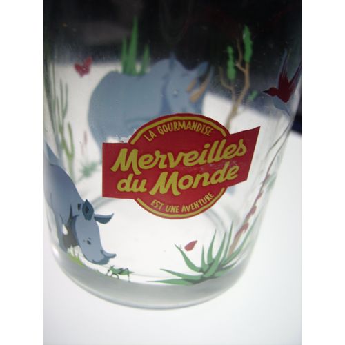 Verre Merveilles Du Monde 2024 - N°4 : Le Rhinocéros