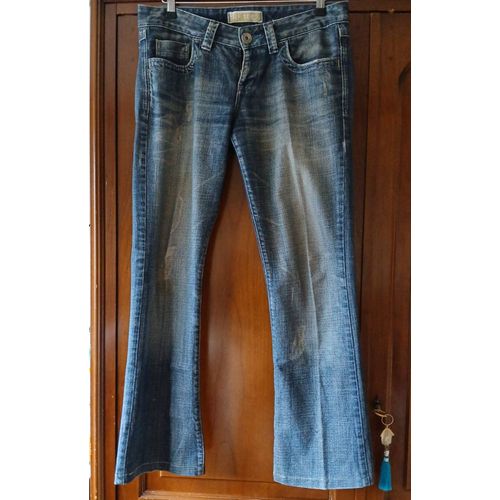 Jean Trf 100%. Bleu. Femme T40