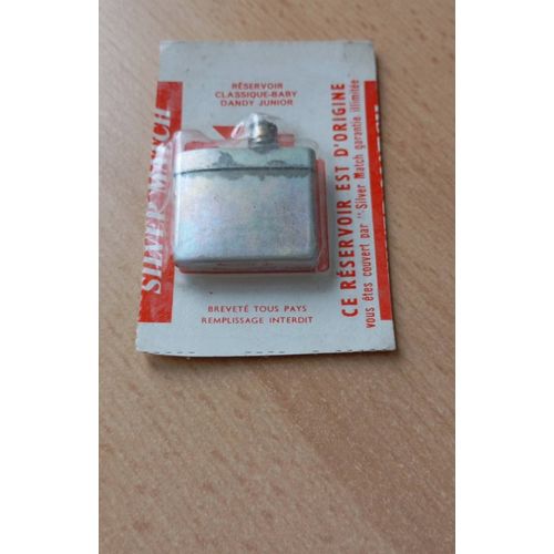 Réservoir Neuf Sous Blister Pour Briquet Silver Match
