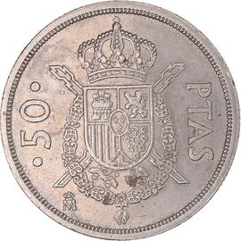 Pièce 50 Pesetas - Espagne - 1983
