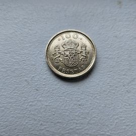 Pièce 100 Pesetas 1998 En Bronze - Ttb