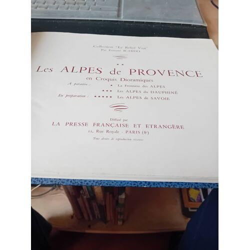 Les Alpes De Provence En Croquis Dioramiques