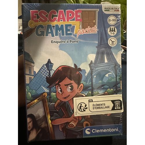 Jeu Escape Game