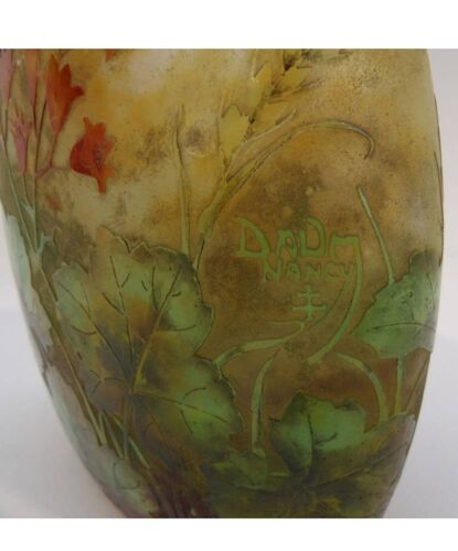 Vase daum de Nancy
