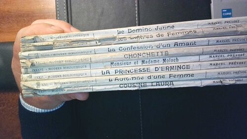 Huit Titres De Marcel Prevost. Arthème Fayard. Le Domino Jaune, Nouvelles Lettres De Femmes, La Confession D Un Amant, Chonchette, Mr Et Mme Moloch, La P. D Erminge, Automne D Une F. Cousine Laura.