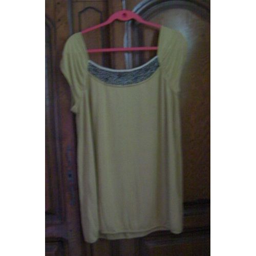 Tunique Jaune Phildar - Taille 46