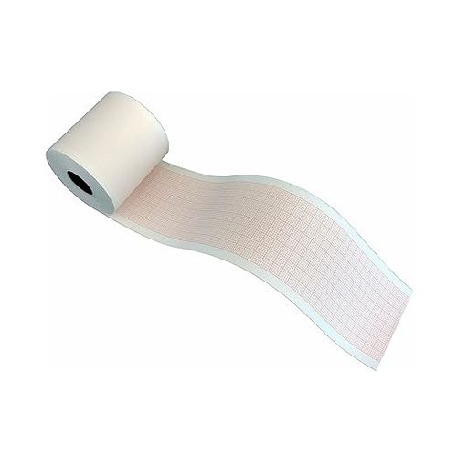 Rouleaux De Papier Thermique Ecg En Remplacement De Fukuda Op-11ke/ Nihon Kohden Rqs50-3/ General Electric Marquette Hellige/Trismed (50 Mm X 30 M)