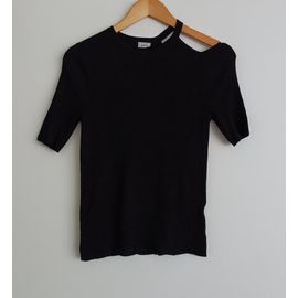 Pull Noir Epaule Decouverte. Manches Courtes. Pimkie. Taille 36 / 38