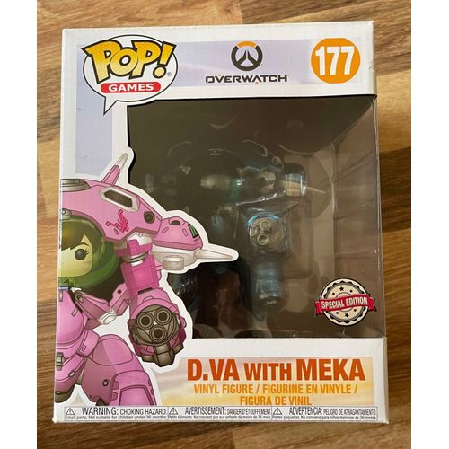 Funko Pop! Overwatch - D.Va With Meka Blueberry - Special Edition