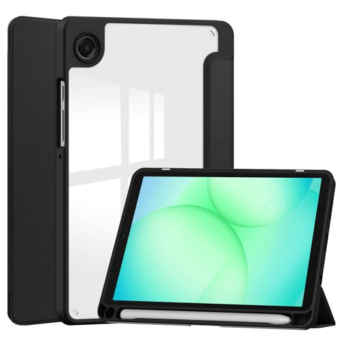 imoshion Coque tablette rigide Trifold Samsung Galaxy Tab A11 Plus Noir
